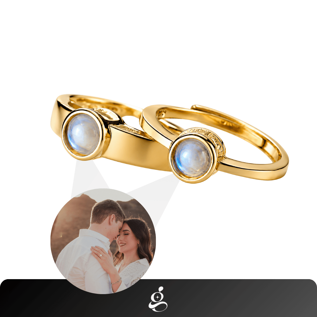Conjunto de Aneis Personalizados Special